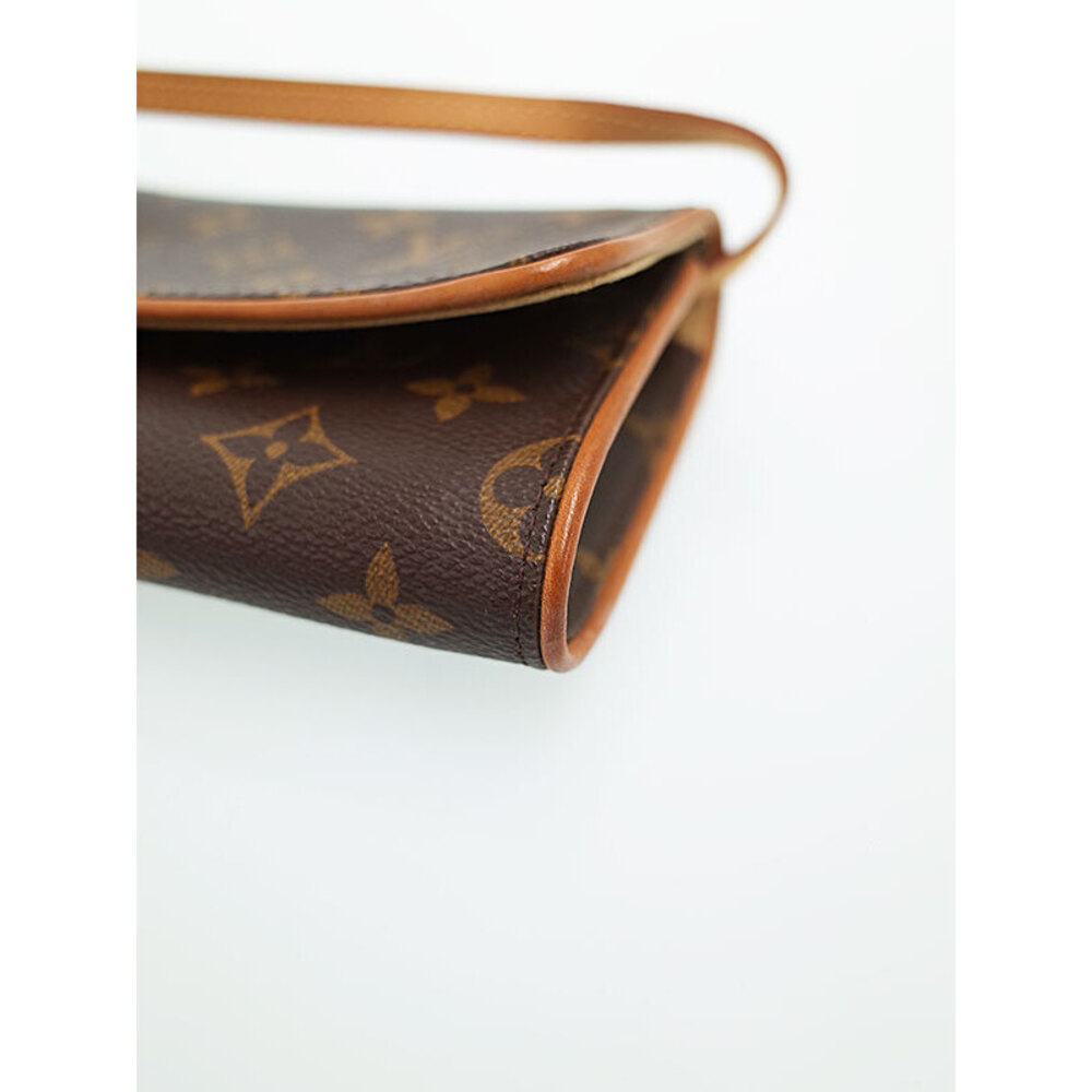 Louis Vuitton Monogram Leather Brown Pochette Twin Shoulder Bag - Picture 7 of 8